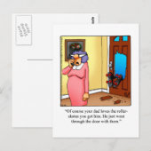 Alleen voor Laughs Humor Briefkaart (Voorkant / Achterkant)