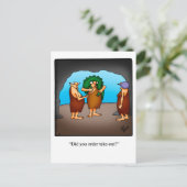 Alleen voor Laughs Humoureus Briefkaart (Staand voorkant)