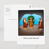 Alleen voor Laughs Humoureus Briefkaart (Voorkant / Achterkant)