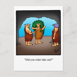 Alleen voor Laughs Humoureus Briefkaart