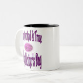 Alleen voor mam tweekleurige koffiemok (Voorkant links)