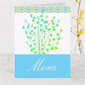 Alleen voor mama een speciale Moederdag Kaart (Gele Bloem)