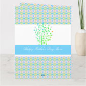 Alleen voor mama een speciale Moederdag Kaart (Achterkant)