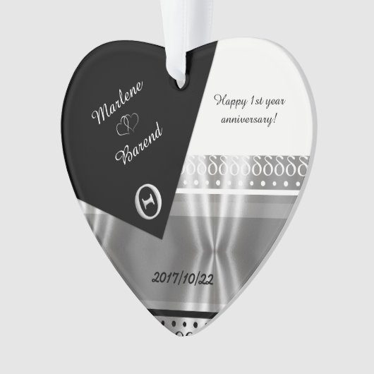 Alleen voor Marlene en Barend Ornament (voorkant)