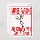 Alleen voor parkeren briefkaart (Voorkant / Achterkant)