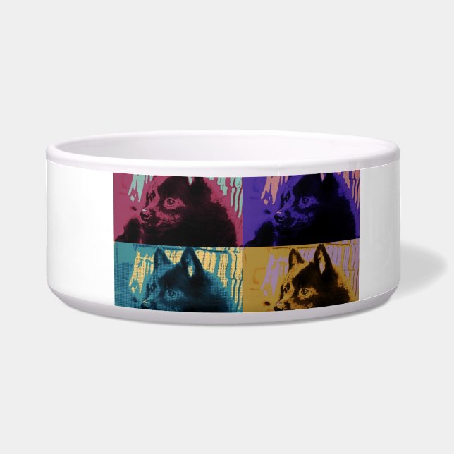 Alleen voor Schipperkes! Voerbakje (Voorkant)