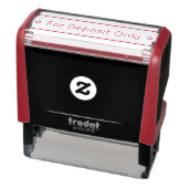 "Alleen voor storting" rubberen stempel (Product)
