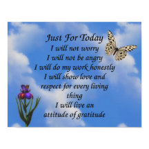 Alleen voor vandaag de vlinder Inspirerend