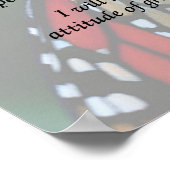 Alleen voor vandaag Inspirerend monoarch Butterfly Poster (Hoek)