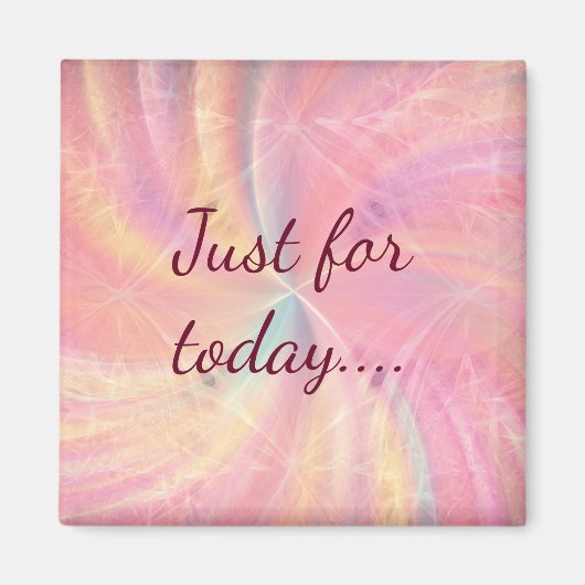 Alleen voor vandaag... magneet (Voorkant)