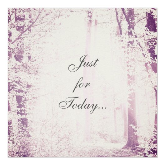 Alleen voor vandaag perfect poster (Voorkant)