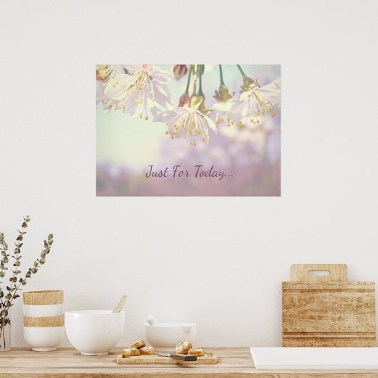 Alleen voor vandaag... poster (Keuken)