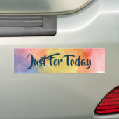 Alleen voor vandaag Reiki bumper sticker (Op auto)