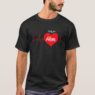 Alleen voor...Zijn en zijn pyjama stellen paren in T-shirt