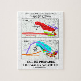 Alleen voorbereid voor Wacky Weather ENSO Legpuzzel