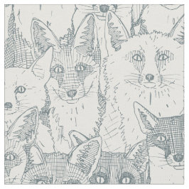 alleen vossen leisteen zachte witte stof