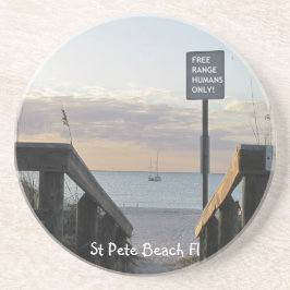 Alleen vrije mensen! Onderzetter