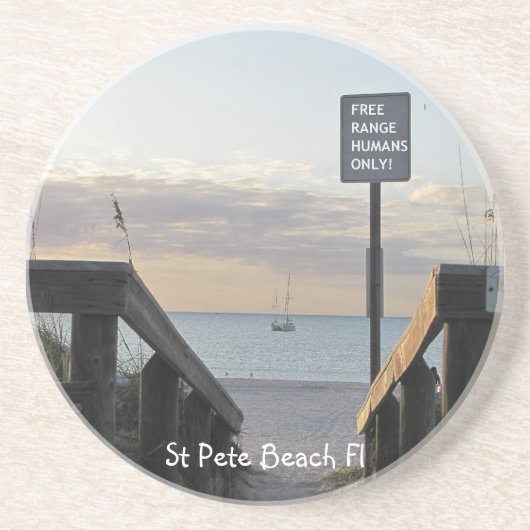 Alleen vrije mensen! Onderzetter (Voorkant)