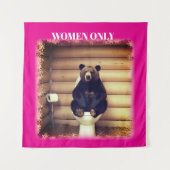 ALLEEN VROUWEN WANDKLEED (Voorkant)