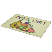 alleen vruchten snijplank (Hoek)