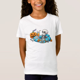 Alleen wachten op Halloween – Grappig eng T-shirt
