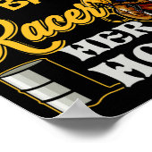 Alleen wat Crazier dan een loop die haar paard uit Poster (Hoek)