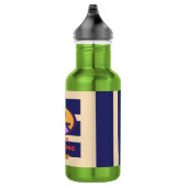 Alleen water drinken Groen Waterfles (Rechts)