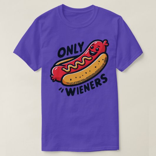 Alleen Wieners T-shirt (Design voorkant)