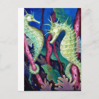 Alleen wij tweeën - Seahorse Art Briefkaart