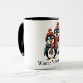 Alleen wintervibes mok (Voorkant links)