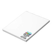 Alleen wiskunde leraar omdat fulltime multitasking notitieblok (Linkerzijde)