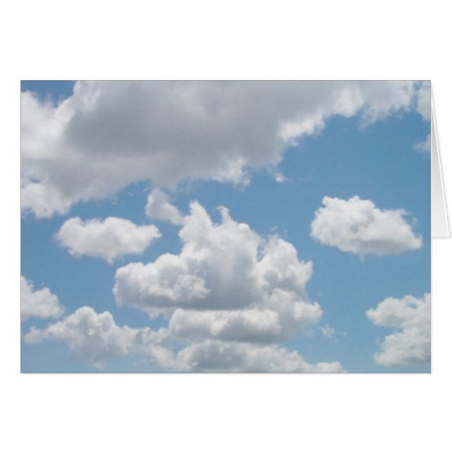 Alleen wolken #20 (Voorkant Horizontaal)