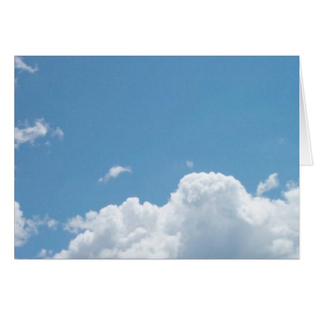 Alleen wolken #6 (Voorkant Horizontaal)