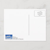 Alleen wolken briefkaart (Achterkant)