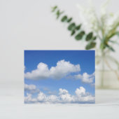 Alleen wolken briefkaart (Staand voorkant)