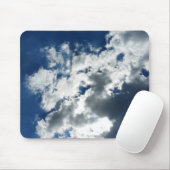 Alleen wolken muismat (Met muis)