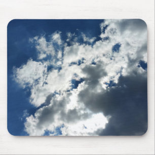 Alleen wolken muismat
