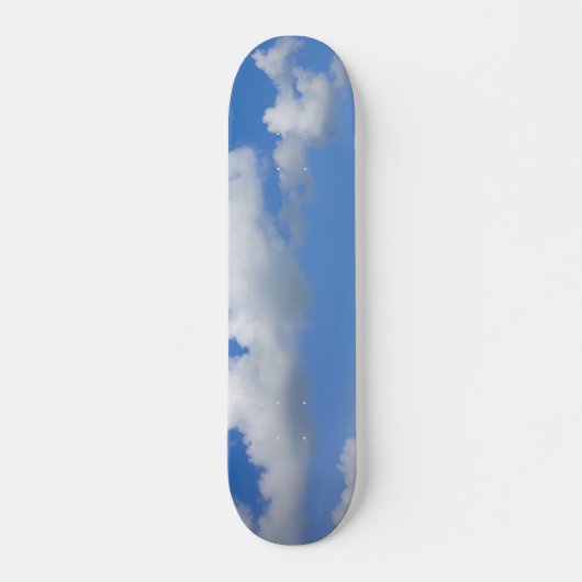 Alleen wolken persoonlijk skateboard (Voorkant)
