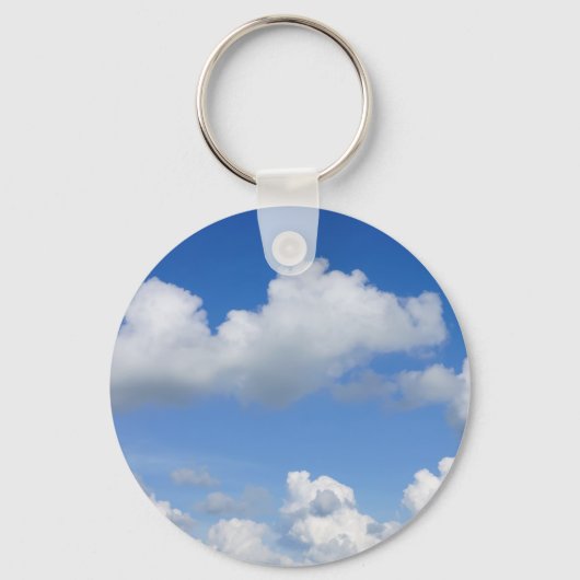 Alleen wolken sleutelhanger (Voorkant)