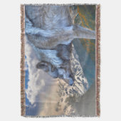 ALLEEN WOLVEN OVERHEER VAN DE VRIJHEID DEKEN (Voorkant Verticaal)