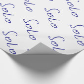 Alleen woord cadeaupapier (Hoek)