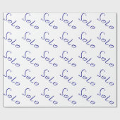 Alleen woord cadeaupapier (Vlak)