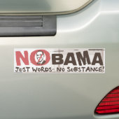 Alleen woorden, geen Bumpersticker  (Op auto)