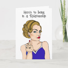 Alleen zijn | Relaties de vinger geven Kaart