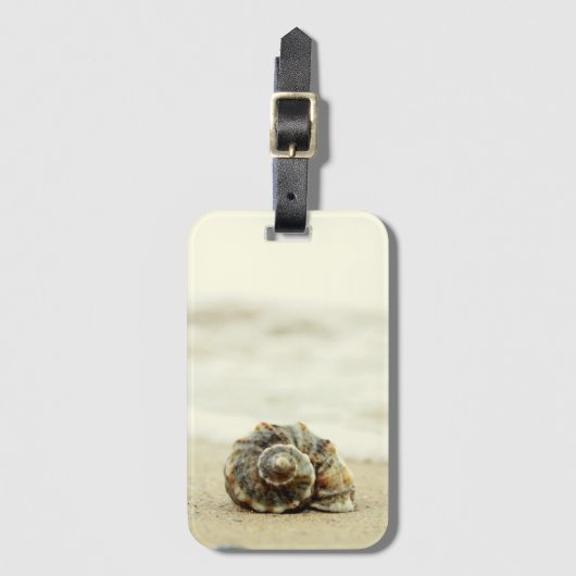 Alleen zoeken op strand bagagelabel (Voorkant (verticaal))