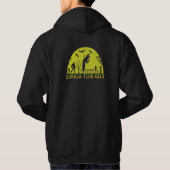 Alleen Zombie Vibes Hoodie (Achterkant)