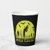 Alleen Zombie Vibes Papieren Bekers (Achterkant)