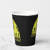 Alleen Zombie Vibes Papieren Bekers (Rechts)