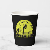 Alleen Zombie Vibes Papieren Bekers (Voorkant)