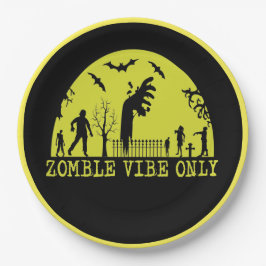 Alleen Zombie Vibes Papieren Bordje